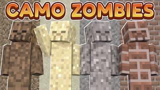 Thumbnail of the Minecraft Bedrock Marketplace product Camo Zombies created by Box Build.