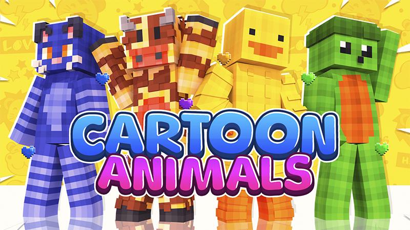 Cartoon Animals by Box Build | CHUNK - Minecraft Bedrock Marketplace ...