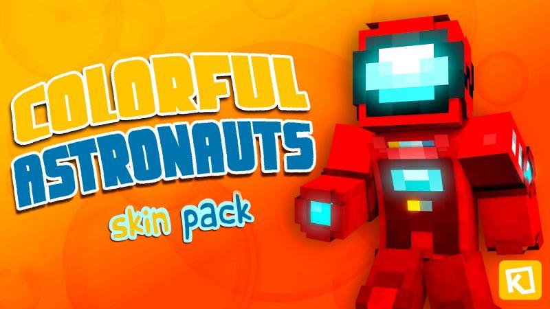 Colorful Astronauts by Box Build | CHUNK - Minecraft Bedrock ...