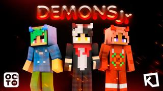 Thumbnail of the Minecraft Bedrock Marketplace product Demons Jr created by Box Build.