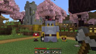 Screenshot of the Minecraft Bedrock Marketplace product Ajudantes Épicos created by Box Build.