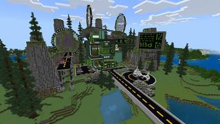 Screenshot of the Minecraft Bedrock Marketplace product Hacker Base created by Box Build.