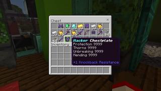 Screenshot of the Minecraft Bedrock Marketplace product Hacker Base created by Box Build.