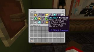 Screenshot of the Minecraft Bedrock Marketplace product Hacker Base created by Box Build.