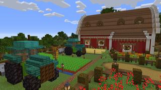 Screenshot of the Minecraft Bedrock Marketplace product Life in the CountrySide created by Box Build.