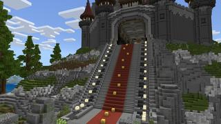 Screenshot of the Minecraft Bedrock Marketplace product Lucky Blocks created by Box Build.