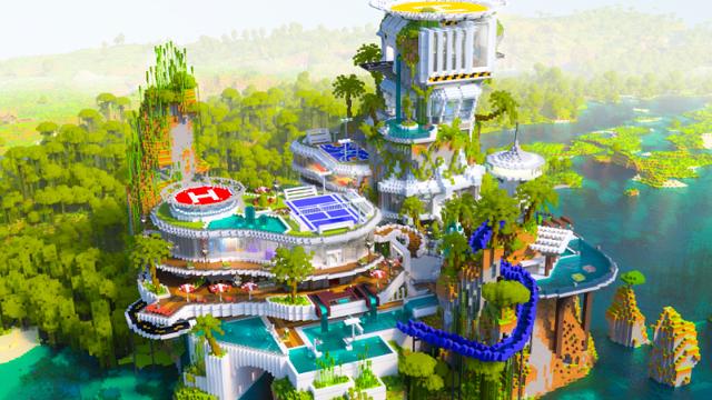 Thumbnail of the Minecraft Bedrock Marketplace product Millionaire Mansion created by Box Build.