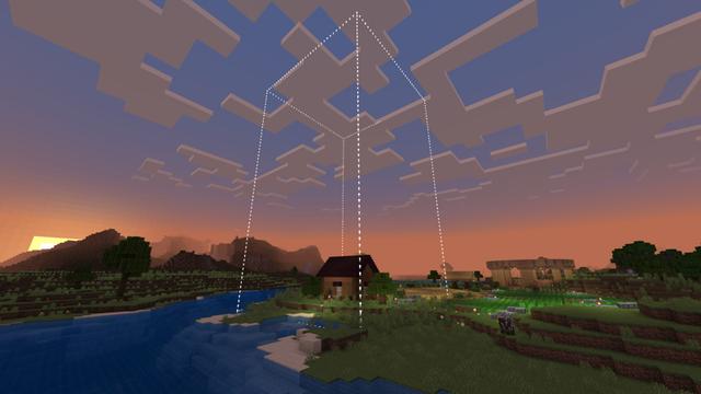 Screenshot of the Minecraft Bedrock Marketplace product Protection Blocks created by Box Build.