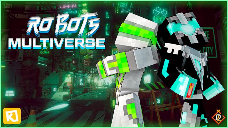 Robots Multiverse by Box Build | CHUNK - Minecraft Bedrock Marketplace ...