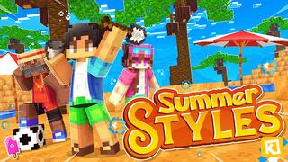 Thumbnail of the Minecraft Bedrock Marketplace product Summer Styles created by Box Build.