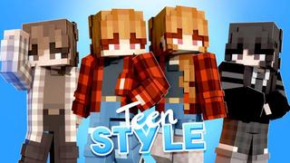 Thumbnail of the Minecraft Bedrock Marketplace product Teen Style created by Box Build.