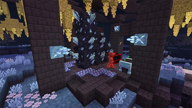 Screenshot of the Minecraft Bedrock Marketplace product The Embervault Dimension created by Box Build.