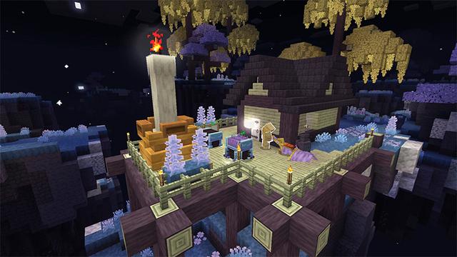 Screenshot of the Minecraft Bedrock Marketplace product The Embervault Dimension created by Box Build.