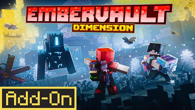 Thumbnail of the Minecraft Bedrock Marketplace product Die Embervault-Dimension created by Box Build.
