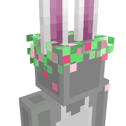 Thumbnail of the Minecraft Bedrock Marketplace product Bunny Flower Crown created by BTWN Creations.