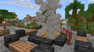 Screenshot of the Minecraft Bedrock Marketplace product Caribbean Getaway created by BTWN Creations.