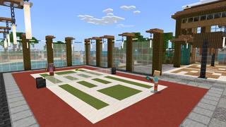 Screenshot of the Minecraft Bedrock Marketplace product Caribbean Getaway created by BTWN Creations.