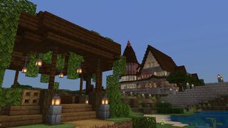 Screenshot of the Minecraft Bedrock Marketplace product Delta Gardens created by BTWN Creations.