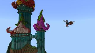 Screenshot of the Minecraft Bedrock Marketplace product Enchanted Forest created by BTWN Creations.