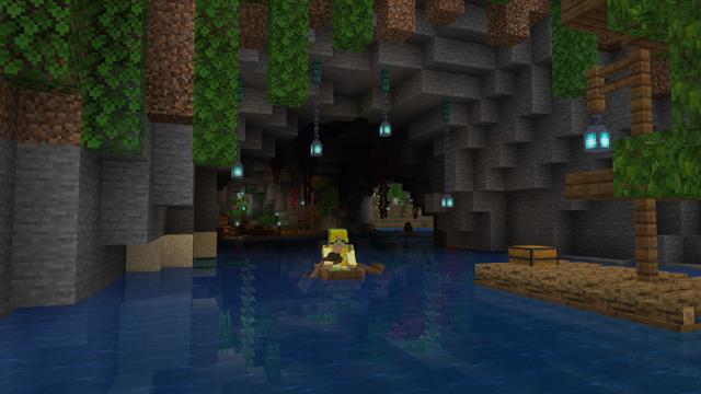 Screenshot of the Minecraft Bedrock Marketplace product Enchanted Forest created by BTWN Creations.