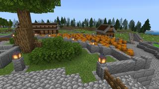 Screenshot of the Minecraft Bedrock Marketplace product Farm Life created by BTWN Creations.