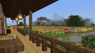 Screenshot of the Minecraft Bedrock Marketplace product Graystone Keep created by BTWN Creations.