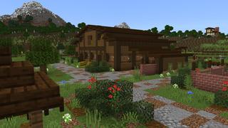 Screenshot of the Minecraft Bedrock Marketplace product Graystone Keep created by BTWN Creations.