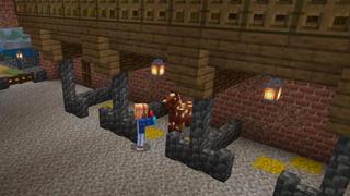 Screenshot of the Minecraft Bedrock Marketplace product Hilltop Manor created by BTWN Creations.