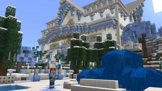 Screenshot of the Minecraft Bedrock Marketplace product Ice Palace created by BTWN Creations.