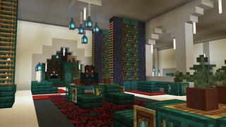 Screenshot of the Minecraft Bedrock Marketplace product Ice Palace created by BTWN Creations.