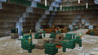 Screenshot of the Minecraft Bedrock Marketplace product Ice Palace created by BTWN Creations.