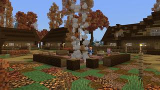 Screenshot of the Minecraft Bedrock Marketplace product Lakeside Retreat created by BTWN Creations.