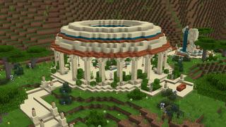 Screenshot of the Minecraft Bedrock Marketplace product Lost Oasis created by BTWN Creations.