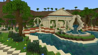 Screenshot of the Minecraft Bedrock Marketplace product Lost Oasis created by BTWN Creations.