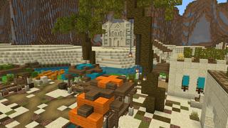 Screenshot of the Minecraft Bedrock Marketplace product Lost Oasis created by BTWN Creations.