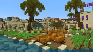 Screenshot of the Minecraft Bedrock Marketplace product Lost Oasis created by BTWN Creations.