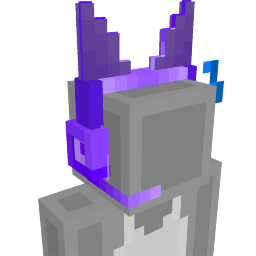 Thumbnail of the Minecraft Bedrock Marketplace product Purple Headset created by BTWN Creations.
