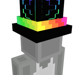 Thumbnail of the Minecraft Bedrock Marketplace product RGB Top Hat created by BTWN Creations.