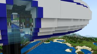 Screenshot of the Minecraft Bedrock Marketplace product Sky Tower created by BTWN Creations.