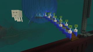 Screenshot of the Minecraft Bedrock Marketplace product Sky Tower created by BTWN Creations.