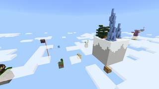 Screenshot of the Minecraft Bedrock Marketplace product Skyblock Chunked created by BTWN Creations.