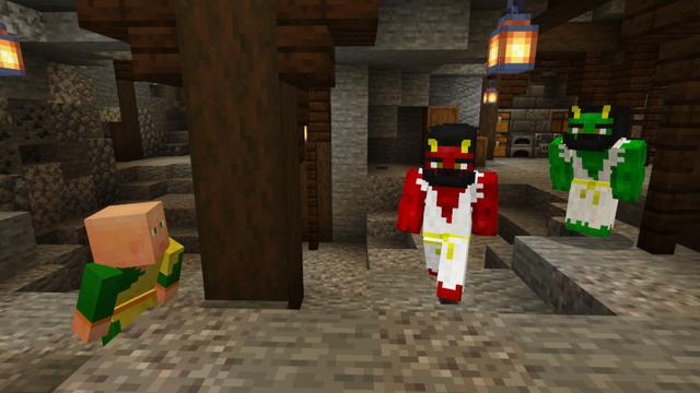 Screenshot of the Minecraft Bedrock Marketplace product The Village of Turtle Island created by BTWN Creations.