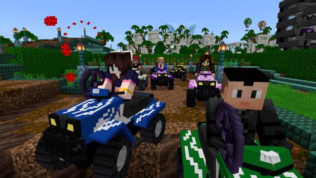 Screenshot of the Minecraft Bedrock Marketplace product Tropical Resort created by BTWN Creations.