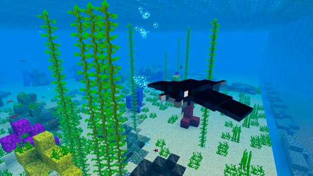 Screenshot of the Minecraft Bedrock Marketplace product Tropical Resort created by BTWN Creations.