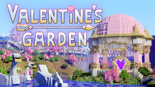 Thumbnail of the Minecraft Bedrock Marketplace product Valentine's Garden created by BTWN Creations.