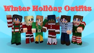 Thumbnail of the Minecraft Bedrock Marketplace product Winter Holiday Outfits created by BTWN Creations.