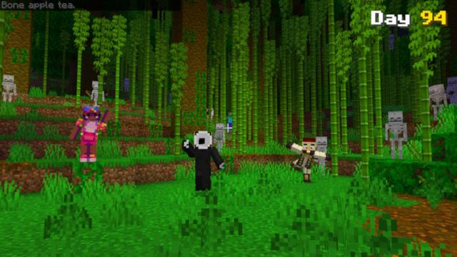 Screenshot of the Minecraft Bedrock Marketplace product 100 Days! created by Builders Horizon.