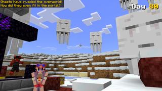 Screenshot of the Minecraft Bedrock Marketplace product 100 Days! created by Builders Horizon.