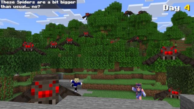 Screenshot of the Minecraft Bedrock Marketplace product 100 Days! created by Builders Horizon.