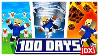 Thumbnail of the Minecraft Bedrock Marketplace product 100 Days! created by Builders Horizon.